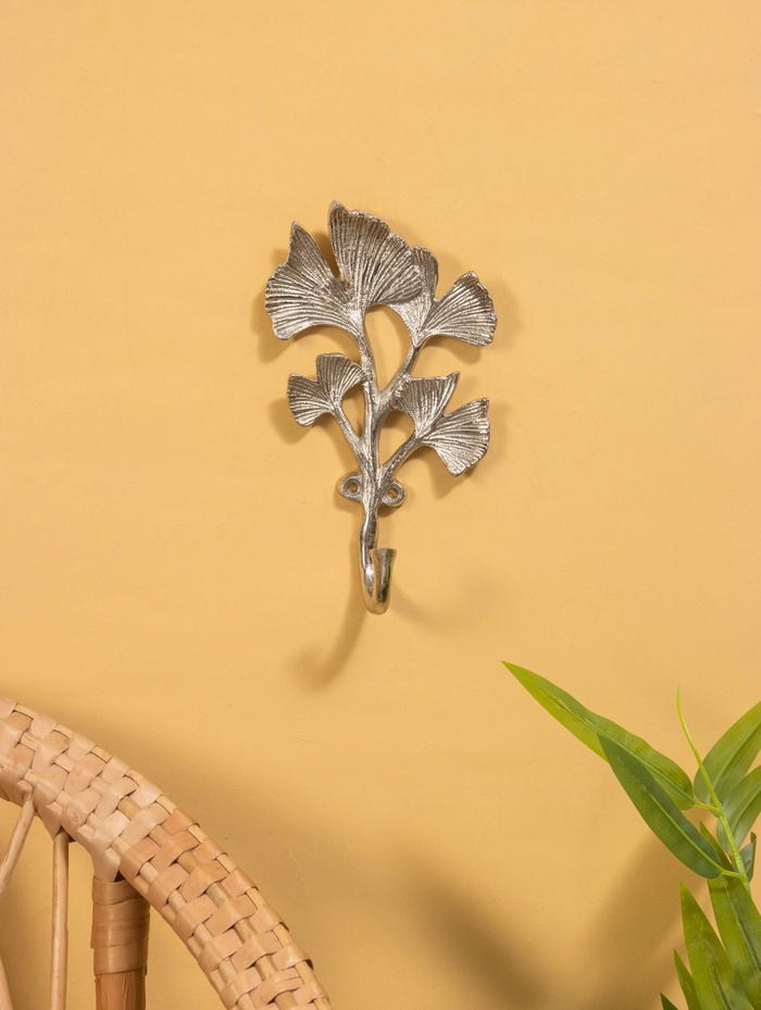 Крючок настенный «Лепестки», 19.5×11×6 см, алюминий - Фото 1