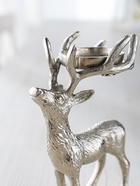 Подсвечник «Лесной олень», 13×7.5×18 см, алюминий - фото 60973925