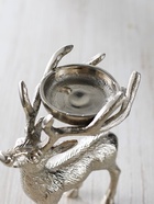 Подсвечник «Лесной олень», 13×7.5×18 см, алюминий - фото 60973927