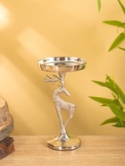 Подсвечник «Зимняя сказка», 10×10×17.5 см, алюминий, серебряный - Фото 6