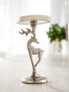 Подсвечник «Зимняя сказка», 10×10×17.5 см, алюминий, серебряный - Фото 1