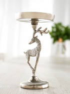 Подсвечник «Зимняя сказка», 10×10×17.5 см, алюминий, серебряный - фото 60973930