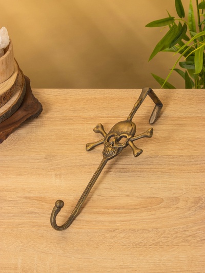 Крючок настенный «Пиратский», 33×13.5×6 см, алюминий