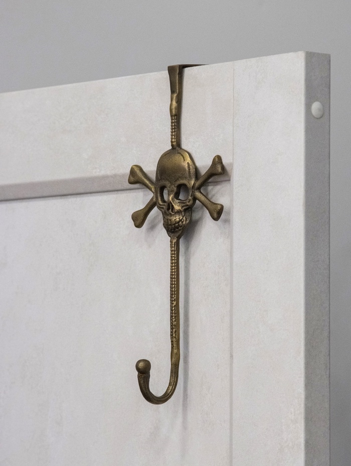 Крючок настенный «Пиратский», 33×13.5×6 см, алюминий - Фото 1
