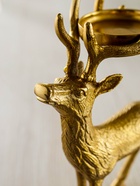 Подсвечник «Сохатый», 15.5×9×22.5 см, алюминий, золотой - Фото 2