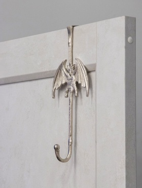 Крючок надверный «Летучая мышь», 33×13×6 см, алюминий  (артикул 10722344)  большой выбор товаров оптом и в розницу по низким ценам с доставкой