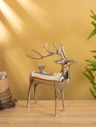 Подсвечник «Олень», 26.5×8.5×34.5 см, алюминий - Фото 3