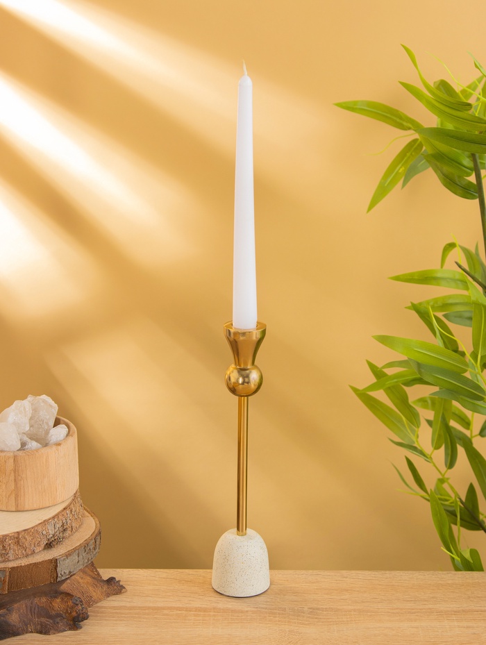 Подсвечник «Ферзь», 5×5×25 см, алюминий