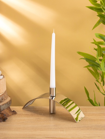 Подсвечник «Блеск», 25×6×10 см, нержавеющая сталь