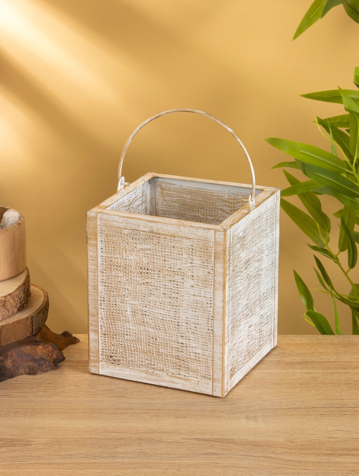 Подсвечник «Короб», 15×15×18 см, металл