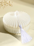 Ароматическая свеча в шкатулке «Белый глянец», 3 фитиля, фрезия, 13.3×13.3×9.5 см - Фото 4