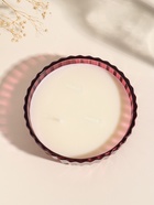 Ароматическая свеча в шкатулке «Красная», 3 фитиля, роза, 13.3×13.3×9.5 см - Фото 3