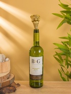 Пробка для бутылок «Лев», 5×5×13 см, алюминий - Фото 4