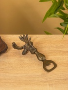 Открывашка «Лось», 15.5×7.5×5 см, алюминий - Фото 1