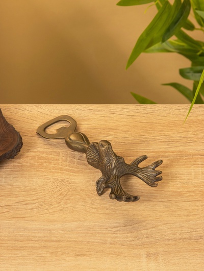 Открывашка «Лось», 15.5×7.5×5 см, алюминий