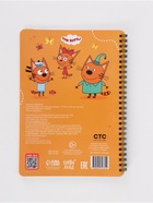 Книга многоразовая «Изучаем буквы», 40 стр., 2 маркера, Три кота - фото 123126263