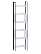 Стеллаж напольный открытый «СТ402», с полками, 486×296×1850 мм, цвет белый - Фото 4