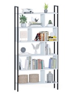 Стеллаж напольный открытый «СТ403», с полками, 940×296×1850 мм, цвет белый - Фото 6