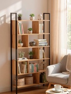 Стеллаж напольный открытый «СТ403», с полками, 940×296×1850 мм, цвет дуб сонома - Фото 3