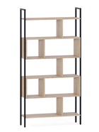 Стеллаж напольный открытый «СТ403», с полками, 940×296×1850 мм, цвет дуб сонома - Фото 4