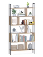 Стеллаж напольный открытый «СТ403», с полками, 940×296×1850 мм, цвет дуб сонома - Фото 6