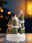 Светодиодная фигура «Дом печеньки», 10×7 см, 4 LED, от батареек, свечение тёплое белое - Фото 4