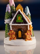 Светодиодная фигура «Дом печеньки», 10×7 см, 4 LED, от батареек, свечение тёплое белое - Фото 8