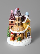 Светодиодная фигура «Пряничный замок», 10×7 см, 4 LED, от батареек, свечение тёплое белое - Фото 10