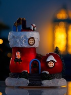 Светодиодная фигура «Волшебный сапожок», 13×11 см, 4 LED, от батареек АААx2, свечение тёплое белое - фото 6492276