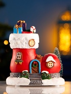 Светодиодная фигура «Волшебный сапожок», 13×11 см, 4 LED, от батареек АААx2, свечение тёплое белое - Фото 4