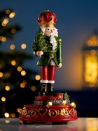 Светодиодная фигура «Щелкунчик», 22×11 см, 2 LED, от батареек АААx3, свечение тёплое белое - Фото 4