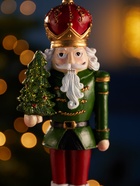 Светодиодная фигура «Щелкунчик», 22×11 см, 2 LED, от батареек АААx3, свечение тёплое белое - Фото 5