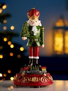 Светодиодная фигура «Щелкунчик», 22×11 см, 2 LED, от батареек АААx3, свечение тёплое белое - Фото 5