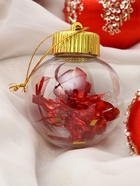 Ёлочные игрушки «Капризы зимы», шары новогодние, d=6 см, 9 шт. красный - Фото 5