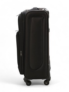 Чемодан на колёсах средний 72 л (M), на молнии, с увеличением, кодовый замок, 4 колеса, чёрный - Фото 3