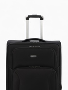 Чемодан на колёсах большой 97 л (L), на молнии, с увеличением, кодовый замок, 4 колеса, чёрный - Фото 7