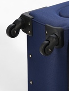 Чемодан на колёсах средний 72 л (M), на молнии, кодовый замок, 4 колеса, синий - Фото 9