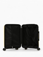 Чемодан на колёсах маленький 44 л (S), на молнии, кодовый замок, 4 колеса, жёлтый - Фото 7