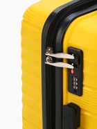 Чемодан на колёсах маленький 44 л (S), на молнии, кодовый замок, 4 колеса, жёлтый - Фото 9