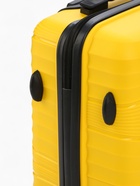 Чемодан на колёсах маленький 44 л (S), на молнии, кодовый замок, 4 колеса, жёлтый - Фото 10