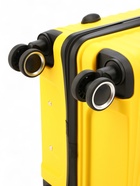 Чемодан на колёсах средний 75 л (M), на молнии, кодовый замок, 4 колеса, жёлтый - Фото 10