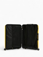 Чемодан на колёсах большой 111 л (L), на молнии, кодовый замок, 4 колеса, жёлтый - Фото 7