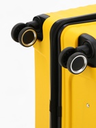 Чемодан на колёсах большой 111 л (L), на молнии, кодовый замок, 4 колеса, жёлтый - Фото 8