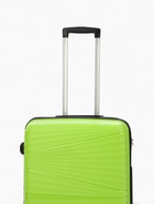 Чемодан на колёсах средний 75 л (M), на молнии, кодовый замок, 4 колеса, зелёный - Фото 6