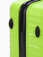 Чемодан на колёсах средний 75 л (M), на молнии, кодовый замок, 4 колеса, зелёный - Фото 9