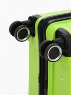 Чемодан на колёсах средний 75 л (M), на молнии, кодовый замок, 4 колеса, зелёный - Фото 10