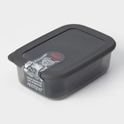 УЦЕНКА Набор контейнеров пищевых «Респект», 2 шт., 0.4 л, 0.7 л, нет контейнера 1.2 л, графитовый - Фото 3