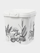 УЦЕНКА Контейнер для муки и сахара, 25 л, 36.5×36.5×35.7 см, квадрат, сломана крышка, МИКС - Фото 1