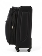 УЦЕНКА Чемодан на колёсах средний 72 л (M), на молнии, кодовый замок, 4 колеса, чёрный - Фото 3