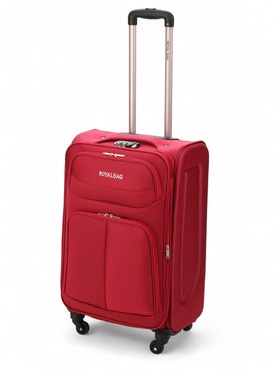 {{photo.Alt || photo.Description || 'УЦЕНКА Чемодан на колёсах средний 60 л (M), на молнии, с увеличением, кодовый замок, 4 колеса, красный'}}